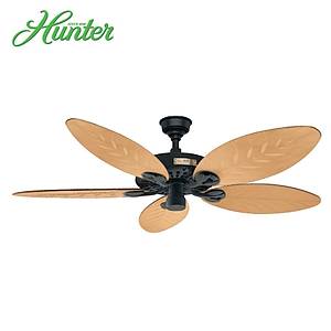 Hunter - Classic Original Siyah - 132 Cm. Plastik Yaprak Kanatl� D�� Mekan - Nemli Mekan Tavan Vantilat�r�