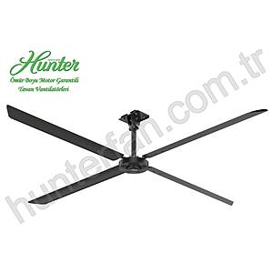Hunter - RM - 426 Cm. �ap�nda End�striyel Geni� Alan Tavan Vantilat�r�