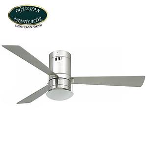 O�uzhan - Belek F�r�alanm�� Nikel - 132 Cm. Tavan Vantilat�r�