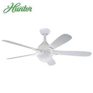 Hunter - Lugano Beyaz - 132 Cm. Ayd�nlatmal� Tavan Vantilat�r�