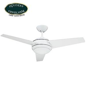 O�uzhan - Dat�a Beyaz - 107 Cm. Ayd�nlatmal� Tavan Vantilat�r�