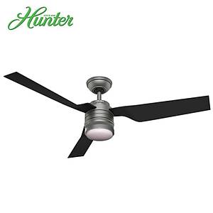 Hunter - Cabo Frio Antik Kur�un - 132 Cm. Ayd�nlatmal� Nemli Mekan Tavan Vantilat�r�