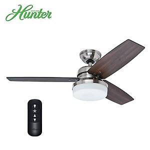 Hunter - Galileo F�r�alanm�� Nikel - 122 Cm. Uzaktan Kumandal� Ayd�nlatmal� Tavan Vantilat�r�