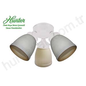 Hunter - 3 l� Buzlu Kehribar Kemerli Beyaz Ayd�nlatma