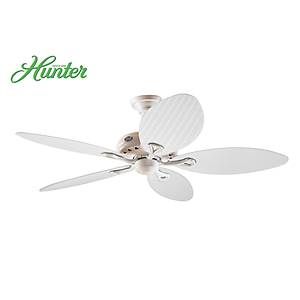 Hunter - Savoy Beyaz - 137 Cm. Beyaz Plastik Kanatl� Tavan Vantilat�r�