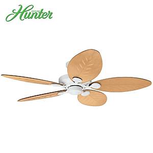 Hunter - Outdoor Elements II Beyaz - 137 Cm. Sar� Yaprak Kanatl� D�� Mekan Tavan Vantilat�r�