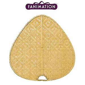 Fanimation - Sar� Renk Bambu �rme Geni� Oval Kanat Seti