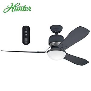 Hunter - Industrie Grafit - 132 Cm. Ayd�nlatmal� - Uzaktan Kumandal� Tavan Vantilat�r�