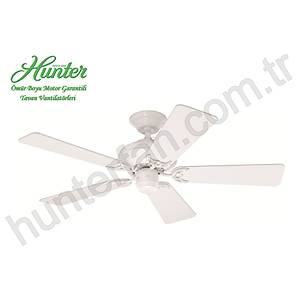 Hunter - Builder Select Beyaz - 107 Cm. Tavan Vantilat�r�