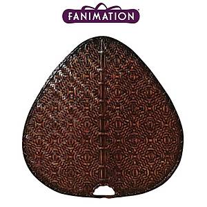 Fanimation - Antik Renk Bambu �rme Geni� Oval Kanat Seti