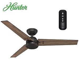 Hunter - Protos �a�da� Bronz - 132 Cm. Uzaktan Kumandal� D�� Mekan - Nemli Mekan Tavan Vantilat�r�