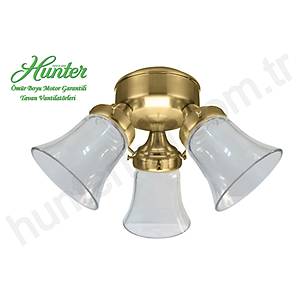 Hunter - 3 l� Parlak Pirin� G�vde Renkli Ayd�nlatma