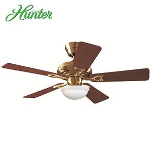 Hunter - Seville Mat Pirin� - 112 Cm. Beyaz K�re Ayd�nlatmal� Tavan Vantilat�r�
