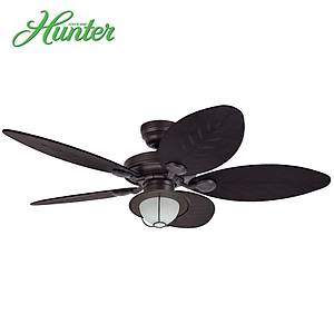 Hunter - Outdoor Elements II �a�da� Bronz - 137 Cm. Ayd�nlatmal� D�� Mekan  Tavan Vantilat�r�