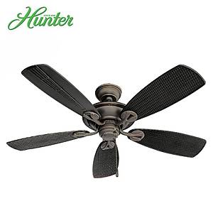 Hunter - Maribel �a�da� Bronz - 122 Cm. Plastik Kanatl� D�� Mekan - Nemli Mekan Tavan Vantilat�r�