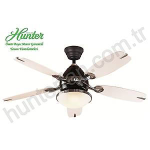 Hunter - The Retro Siyah - 122 Cm. Ayd�nlatmal� Tavan Vantilat�r�