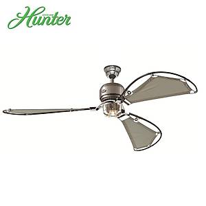 Hunter - Avalon F�r�alanm�� Nikel - 158 Cm. Bez Kanatl� 3 l� Spot Ayd�nlatmal� Tavan Vantilat�r�