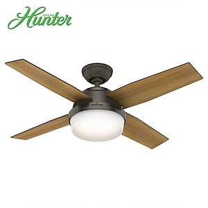 Hunter - Dante Bronz - 112 Cm. Ayd�nlatmal� Uzaktan Kumandal� Tavan Vantilat�r�