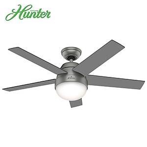 Hunter - Stile Mat G�m�� - 117 Cm. Ayd�nlatmal� Uzaktan Kumandal� Tavan Vantilat�r�