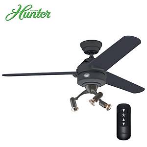 Hunter - Carera Grafit - 132 Cm. Spot Ayd�nlatmal� Tavan Vantilat�r�