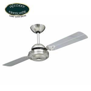 O�uzhan - Industrial Nikel - 107 Cm. �effaf Kanatl� Tavan Vantilat�r�