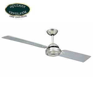 O�uzhan - Industrial Nikel - 148 Cm. �effaf Kanatl� Tavan Vantilat�r�