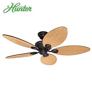 Hunter - Bayview �a�da� Bronz - 137 Cm. Sar� Plastik Kanatl� D�� Mekan Tavan Vantilat�r�
