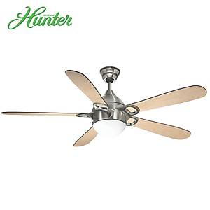 Hunter - Lugano Mat Metal - 132 Cm. Ayd�nlatmal� Tavan Vantilat�r�