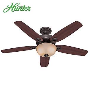 Hunter - Builders Deluxe �a�da� Bronz - 132 Cm. Ayd�nlatmal� Tavan Vantilat�r�