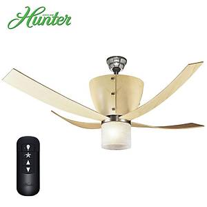 Hunter - Valhalla Blonde Beech - 142 Cm. Uzaktan Kumandal� Ayd�nlatmal� Tavan Vantilat�r�