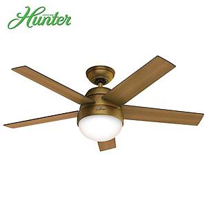 Hunter - Stile Dokulu Bak�r - 117 Cm. Ayd�nlatmal� Uzaktan Kumandal� Tavan Vantilat�r�