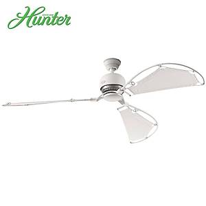 Hunter - Avalon Beyaz - 158 Cm. Bez Kanatl� Tavan Vantilat�r�