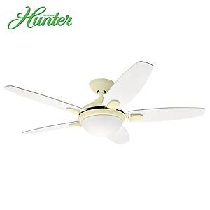 Hunter - Contempo A��k Fil Di�i - 132 Cm. Ayd�nlatmal� Tavan Vantilat�r�