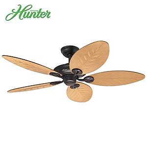 Hunter - Maribel �a�da� Bronz - 137 Cm. Plastik Kanatl� D�� Mekan - Nemli Mekan Tavan Vantilat�r�