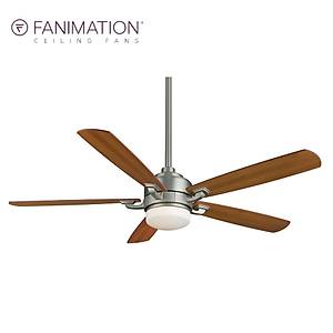 Fanimation -  The Benito Satin Nikel - 132 Cm. Ayd�nlatmal� Tavan Vantilat�r�