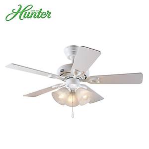 Hunter - Seville Beyaz - 112 Cm. 3 l� Ayd�nlatmal� Tavan Vantilat�r�