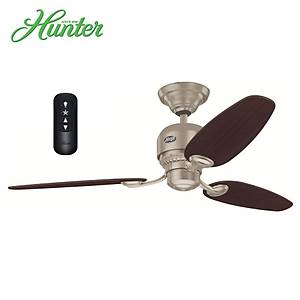 Hunter - Soho F�r�alanm�� Nikel - 132 Cm. Uzaktan Kumandal� Tavan Vantilat�r�