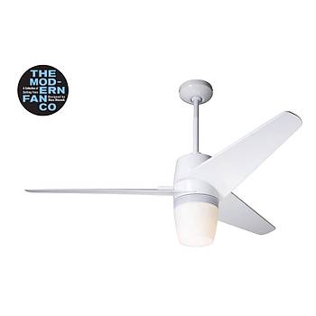 Modern Fan - Velo Beyaz  Aydnlatmal 132 Cm. Tavan Vantilatr