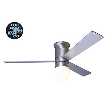 Modern Fan - Cirrus Hugger Alminyum 132 Cm. Aydnlatmal Tavan Vantilatr