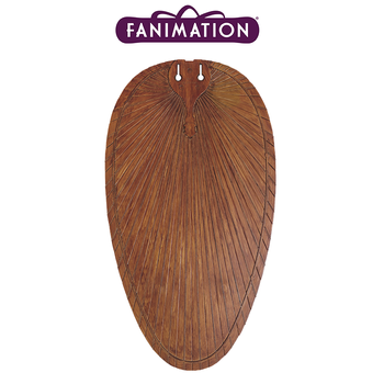 Fanimation - Kızıl-Kahve Renkte Palmiye Yaprağı Şekilli Dar Oval Kompozit Kanat Seti