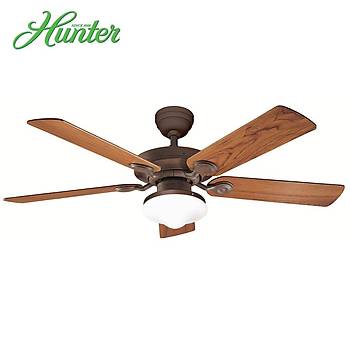 Hunter - Outdoor Elements II Eskitme Kiremit - 132 Cm. Aydnlatmal D Mekan Tavan Vantilatr