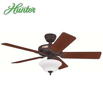 Hunter - Classic Original ada Bronz - 132 Cm. Aydnlatmal D Mekan - Nemli Mekan Tavan Vantilatr