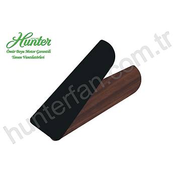 1 - Nova Mat Siyah + 1 ADET BEYAZ - 107 Cm. Uzaktan Kumandal Aydnlatmal Tavan Vantilatr (st. Y. Sat)