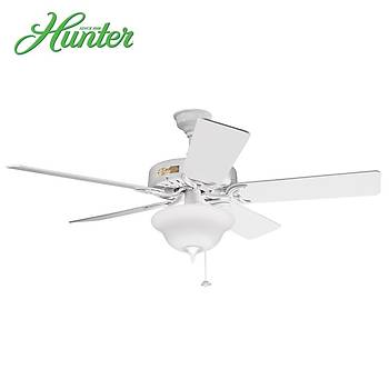 Hunter - Classic Original Beyaz - 132 Cm. Aydnlatmal D Mekan - Nemli Mekan Tavan Vantilatr