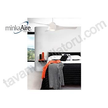 Minka Aire - Artemis Beyaz - 147 Cm. Aydınlatmalı Tavan Vantilatörü