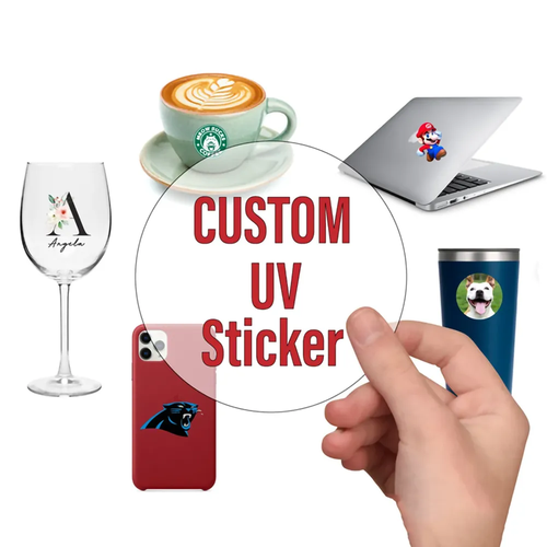 UV Etiket Sticker  A5 Boyutunda UV0005