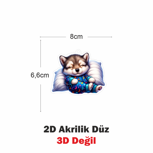 Araba Ayna S�s� Bebek Kurt, Pleksi Malzeme, UV Bask�l�