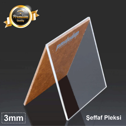 Pleksi Levha effaf (Renksiz) 2.8mm~3mm Dkme Pleksiglass Her Ebatta