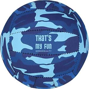 Plaj Topu Camo Mavi - Boyut 5