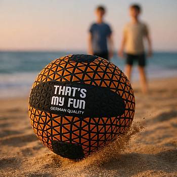 Plaj Topu NeoGrip Neon Turuncu -  Boyut 5